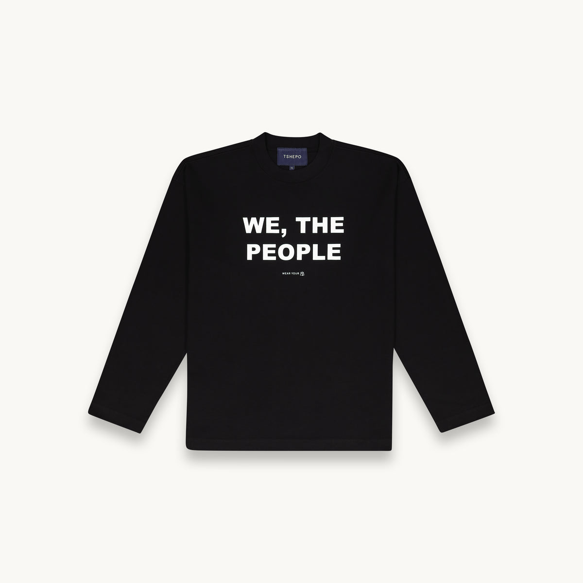 WE, THE PEOPLE LONG SLEEVE T-SHIRT