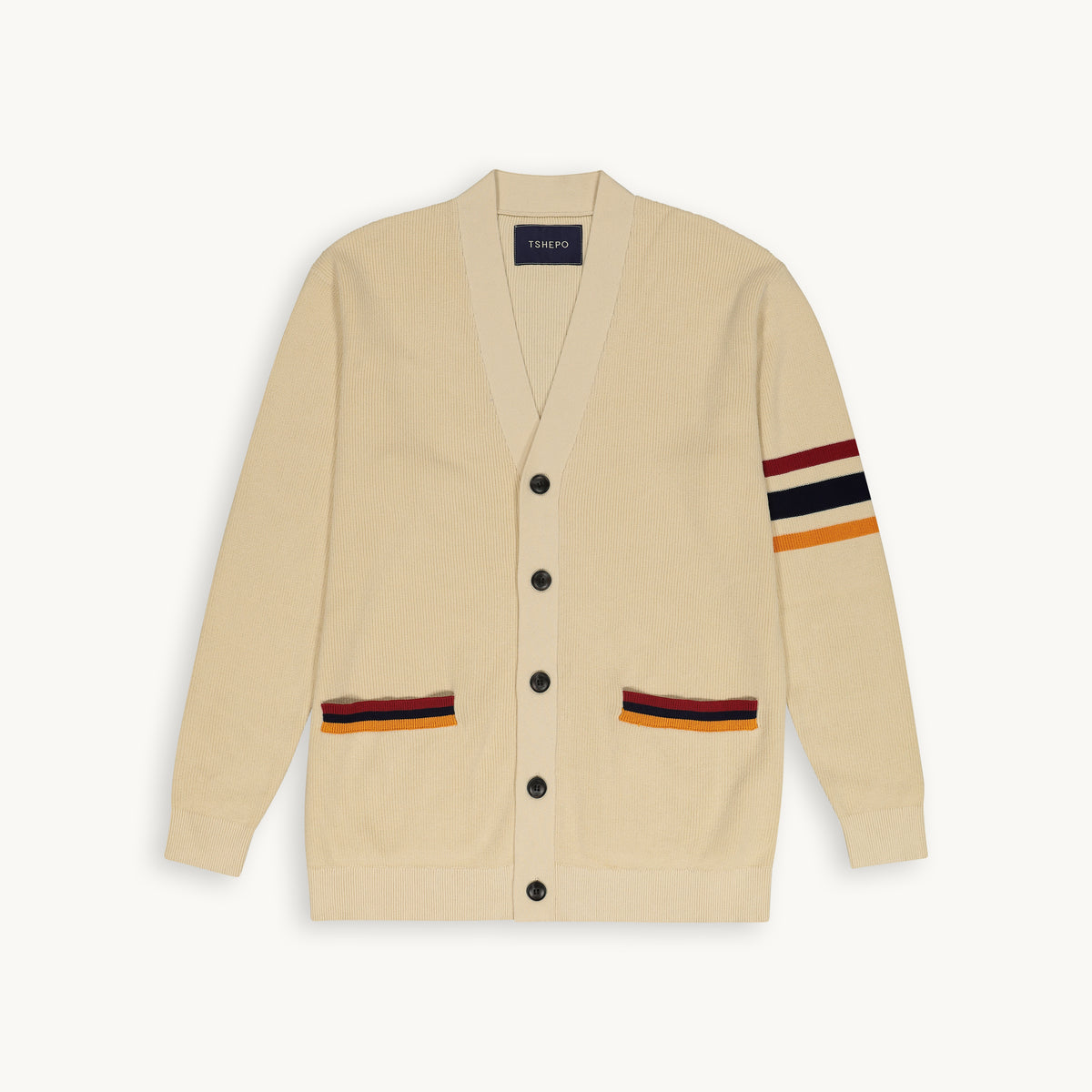 FLAG KNIT CARDIGAN