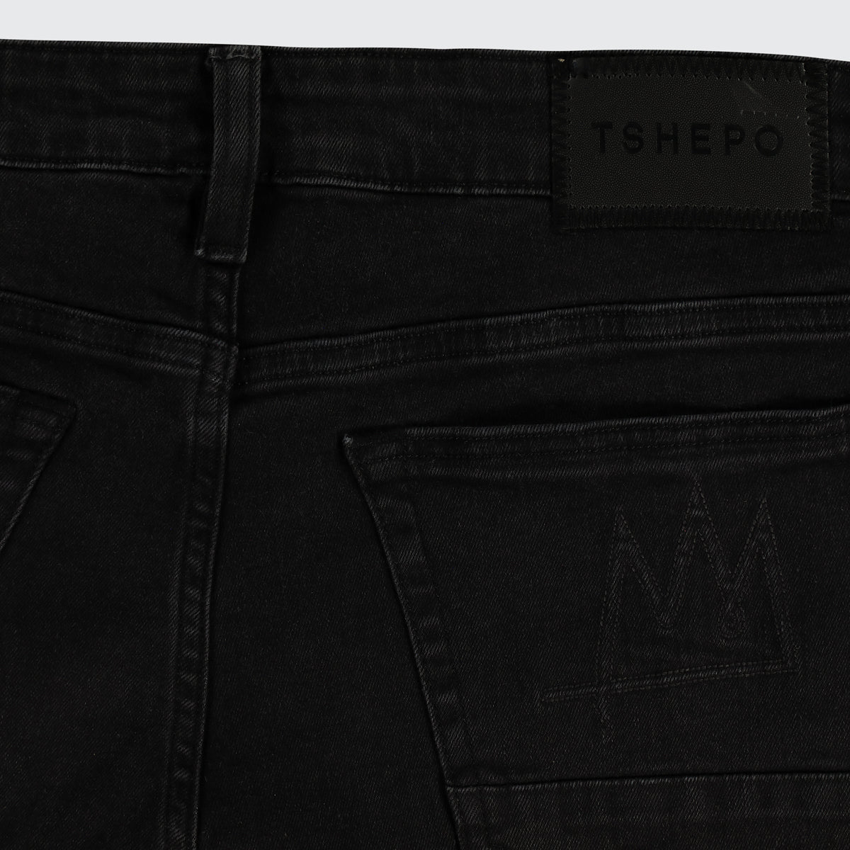 TSHEPO MENS RATO JEANS, FADED BLACK 5 | TSHEPO