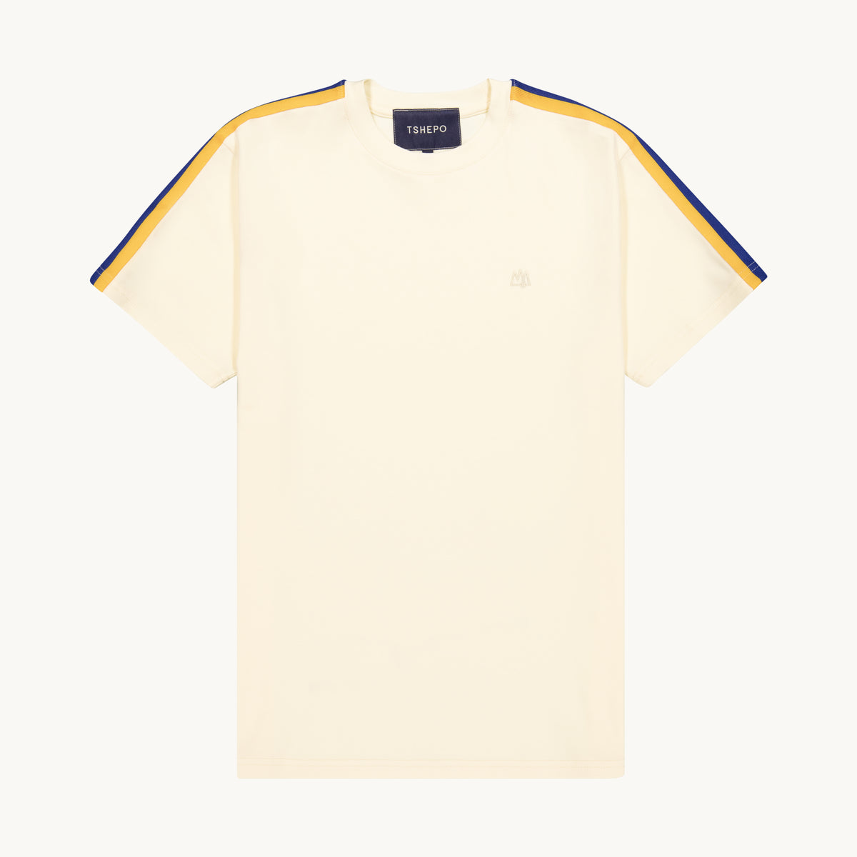 FLAG SHOULDER TAPE T-SHIRT