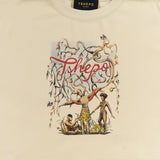 CREATION, LADIES CROPPED T-SHIRT, OATMEAL