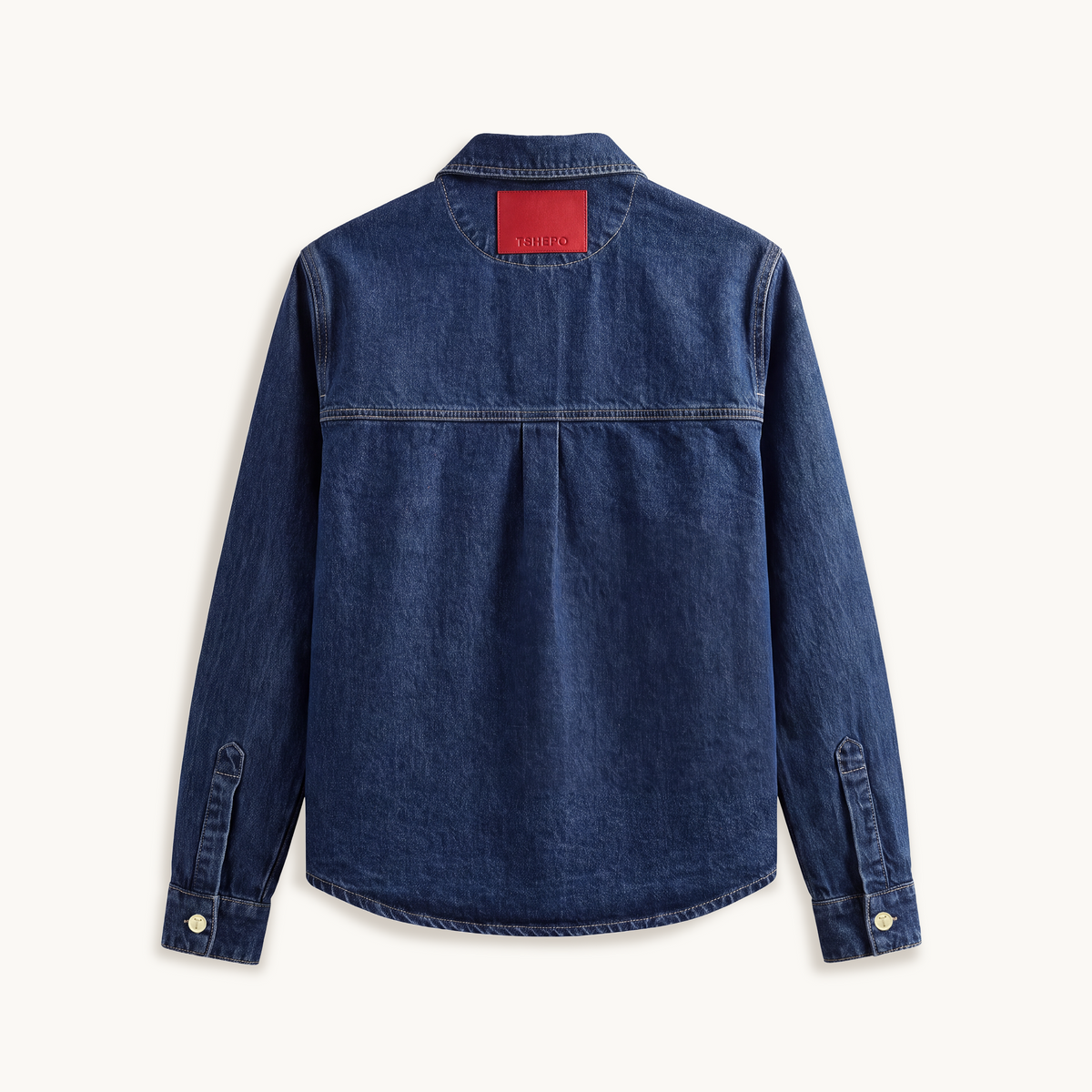 HICKORY PATCH RINSE DENIM SHIRT