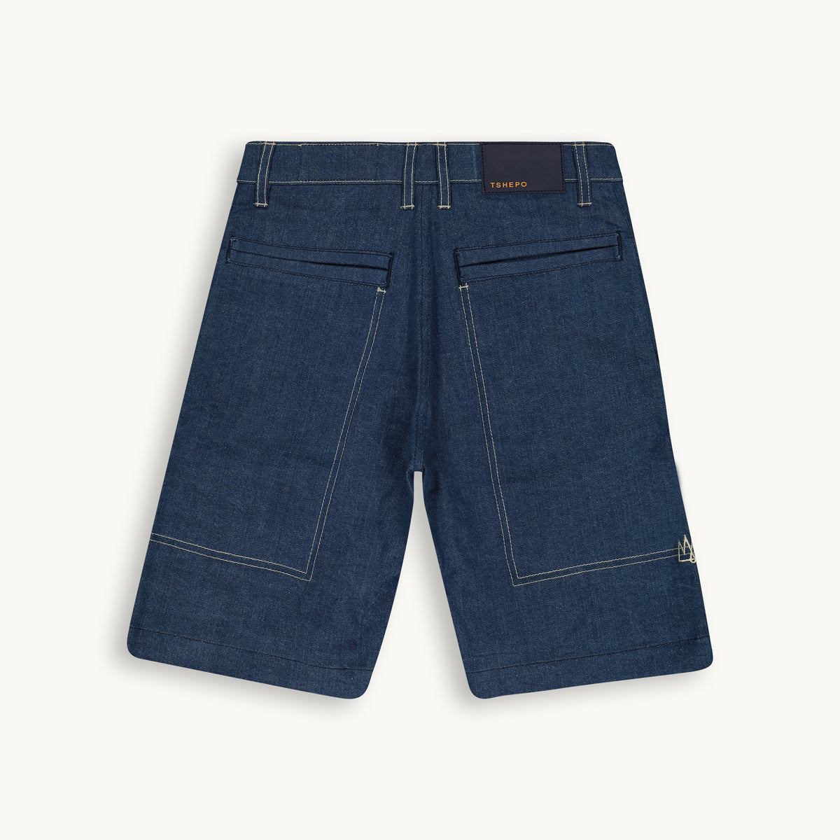 LIGHT WASH JORTS