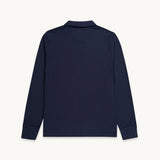 LONG SLEEVE REGULAR FIT POLO, NAVY
