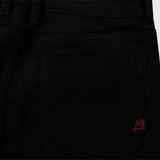 TSHEPO LADIES SKINNY ROYAL TAKALANI JEANS, BLACK 3 | TSHEPO