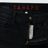 TSHEPO LADIES SKINNY ROYAL TAKALANI JEANS, BLUE BLACK 4 | TSHEPO