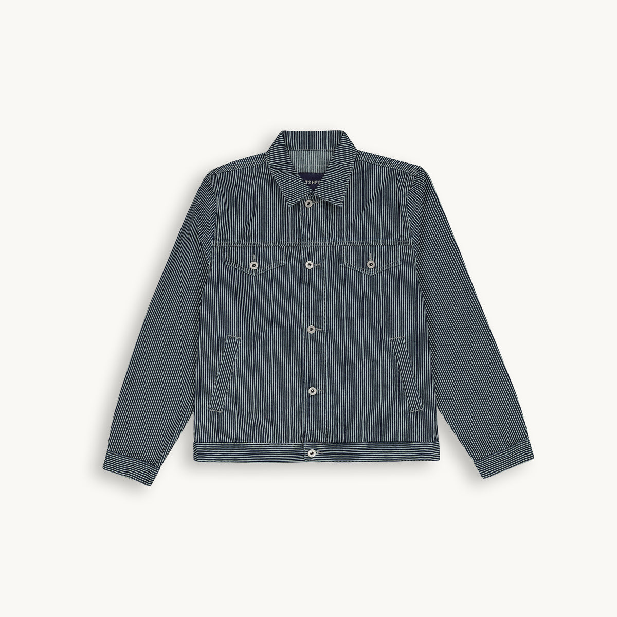 HICKORY NAVY STRIPED TRUCKER