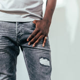 MENS DIKGOSI JEANS, GREY
