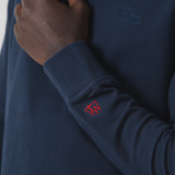 LONG SLEEVE REGULAR FIT POLO, NAVY