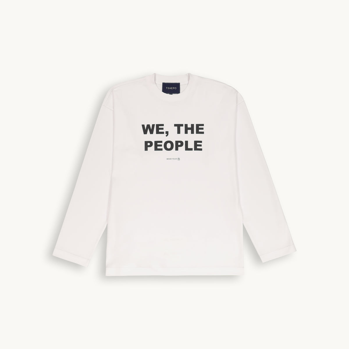 WE, THE PEOPLE LONG SLEEVE T-SHIRT