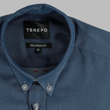TSHEPO Relaxed Button-up Shirt, Indigo