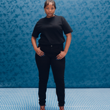 LADIES SKINNY ROYAL TAKALANI JEANS, BLACK