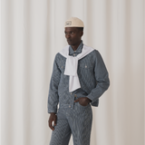 HICKORY DENIM TRUCKER JACKET