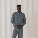 HICKORY DENIM STRAIGHT FIT JEANS