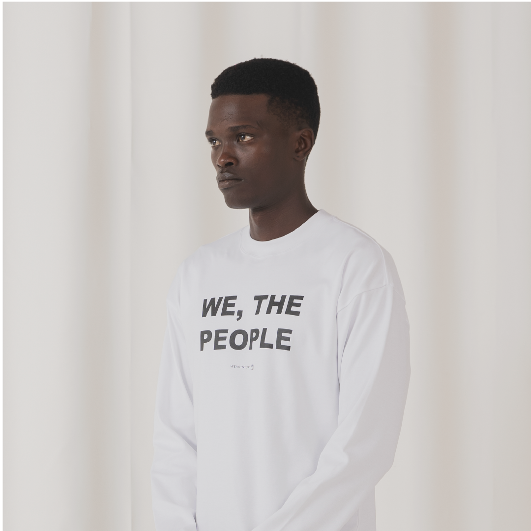 WE, THE PEOPLE LONG SLEEVE T-SHIRT