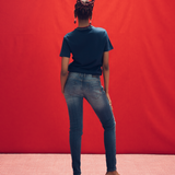 LADIES SKINNY ROYAL TAKALANI JEANS, LIGHT WASH