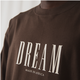 DREAM OVERSIZED T-SHIRT ESPRESSO