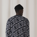 MONOGRAM JERSEY KNIT NAVY