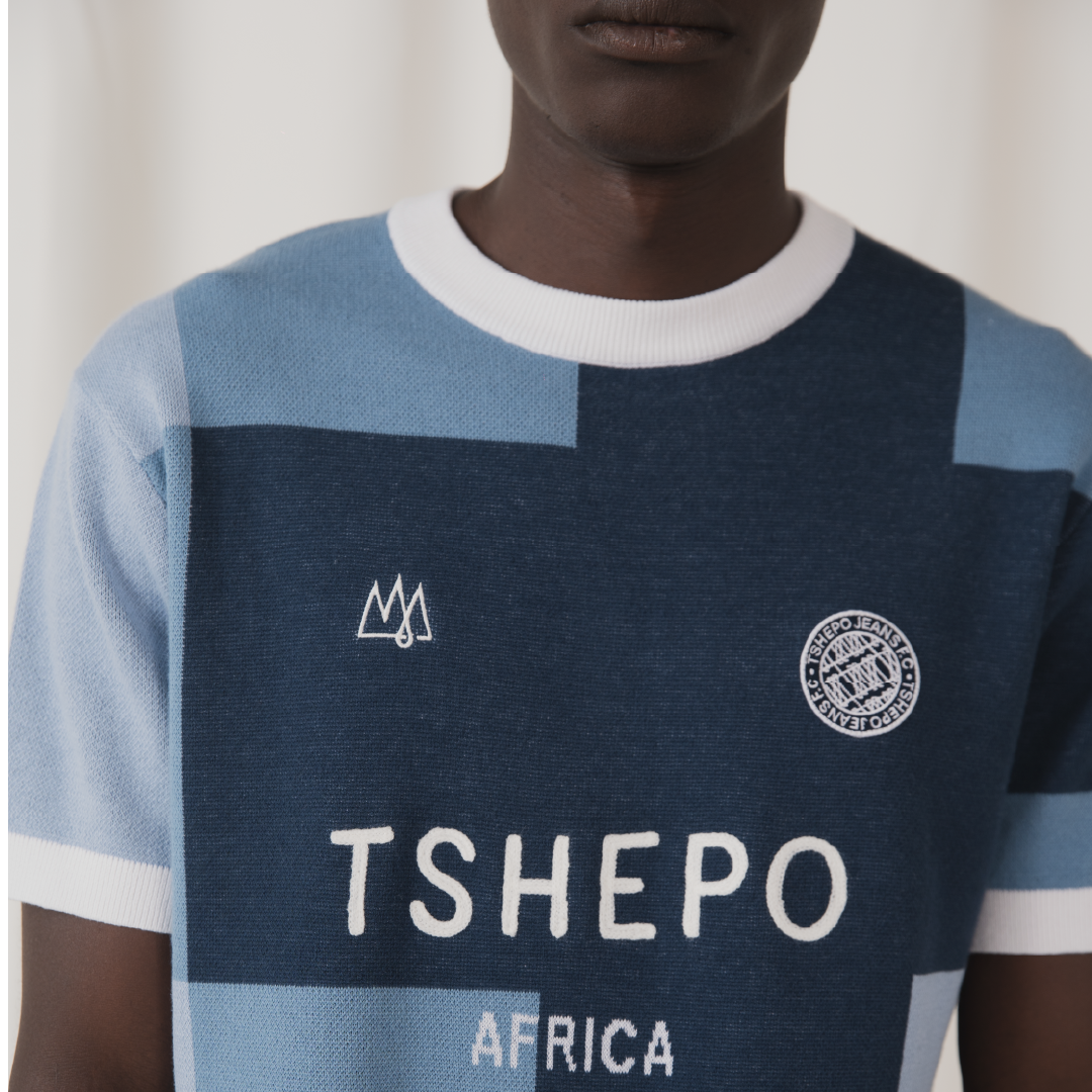 TSHEPO 10 YEAR KNIT JERSEY AWAY KIT