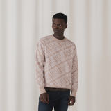 MONOGRAM JERSEY KNIT BEIGE