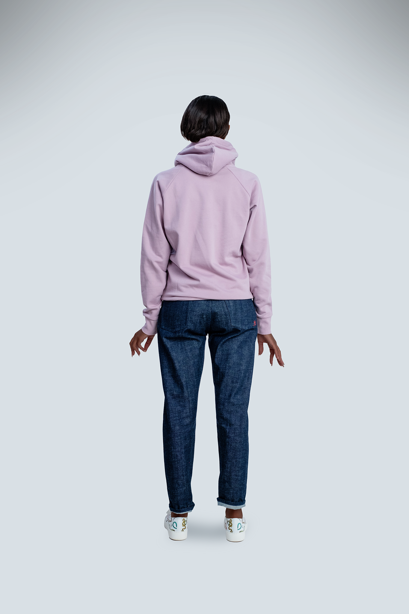 Dusty Pink Country Club Lightweight Hoodie 4 | TSHEPO