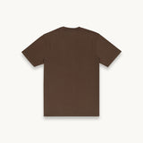 Tshepo monarch t-shirt in espresso brown