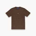 Tshepo monarch t-shirt in espresso brown