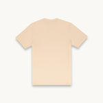 Tshepo monogram t-shirt in ivory beige 