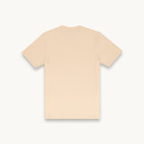 Tshepo monogram t-shirt in ivory beige 