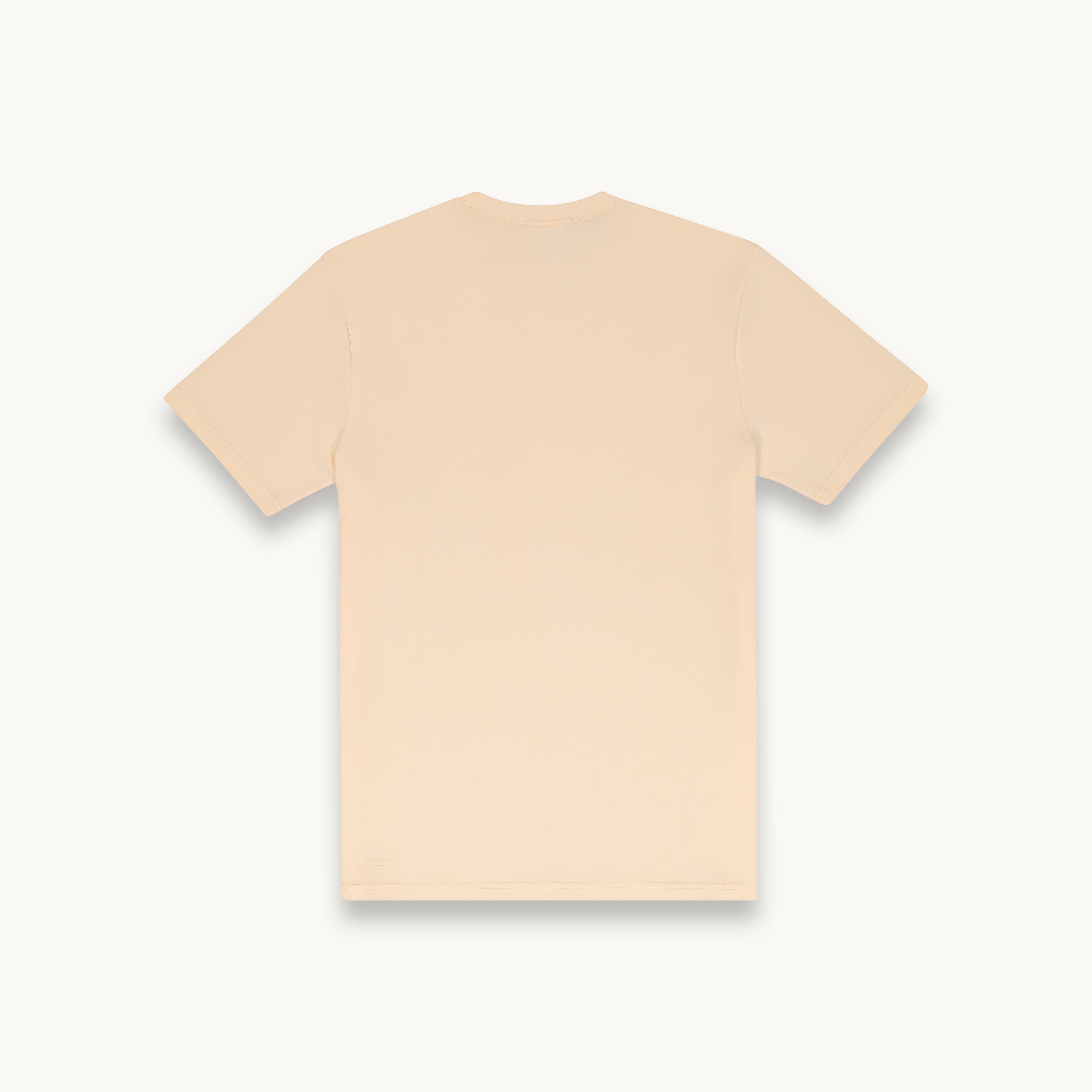 Tshepo monogram t-shirt in ivory beige 