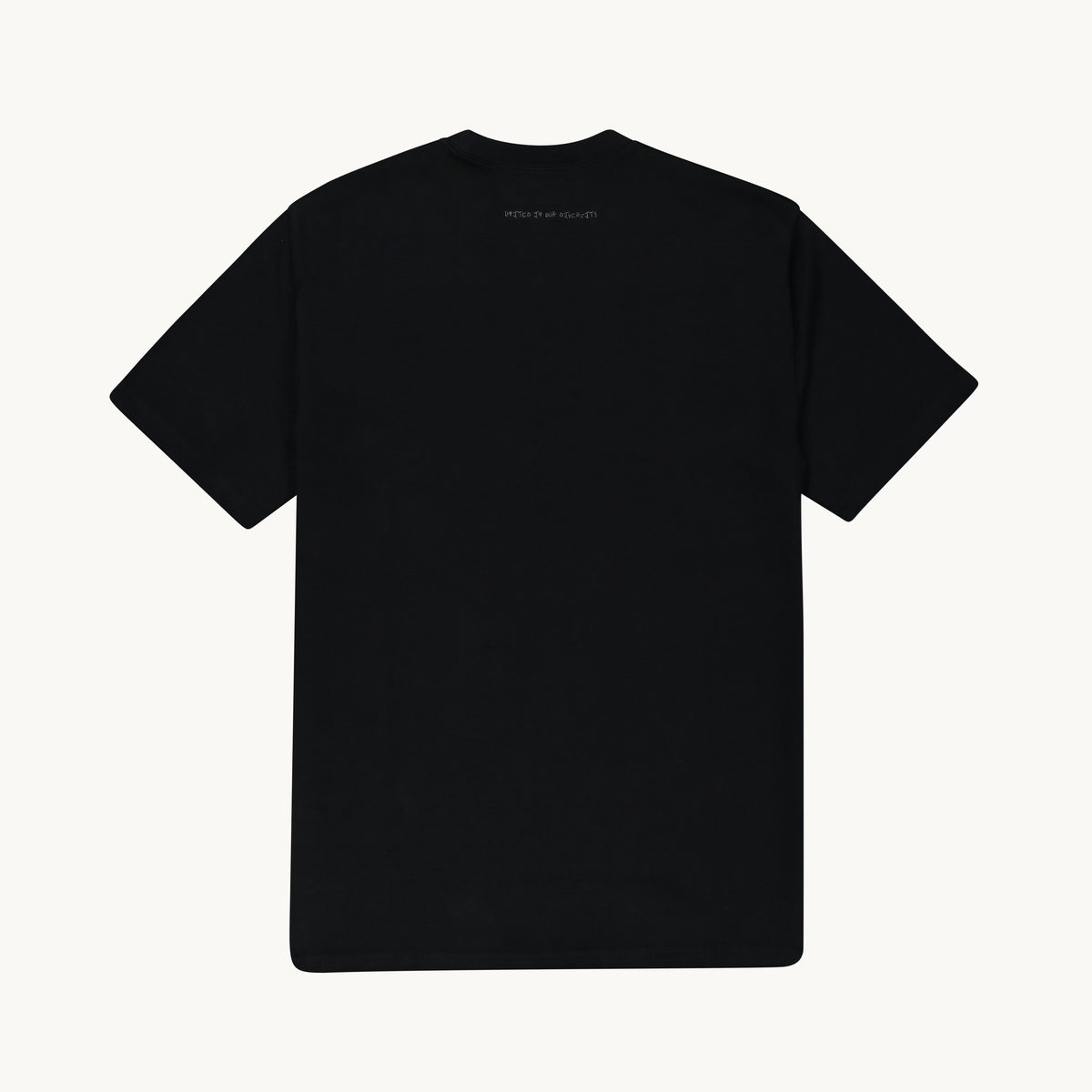 THINA ABANTU DOUBLE BLACK T-SHIRT