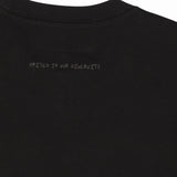 THINA ABANTU DOUBLE BLACK T-SHIRT