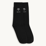 OVI LOGO SOCKS BLACK