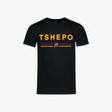 TSHEPO Republic Flag T-shirt, Black
