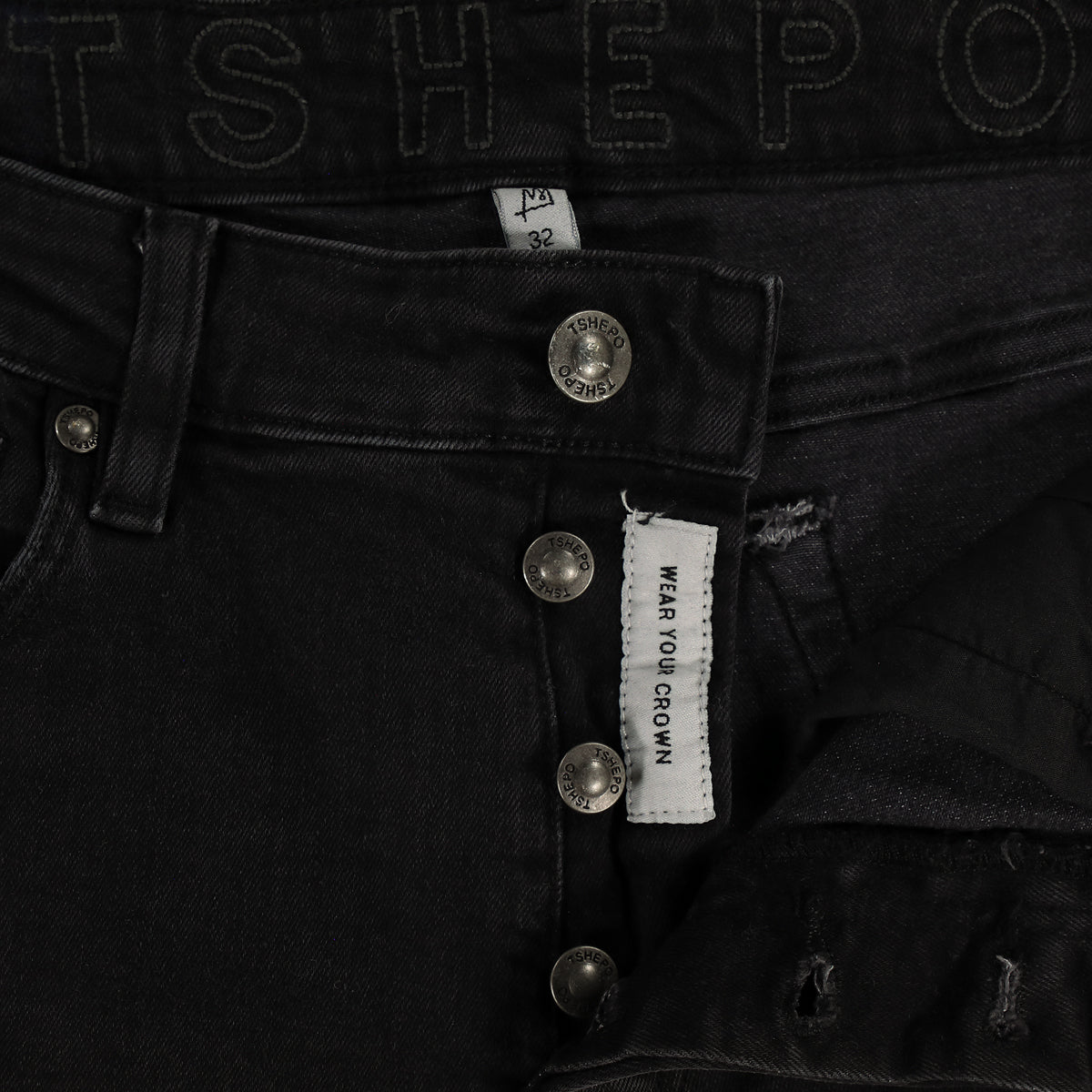 TSHEPO MENS RATO JEANS, FADED BLACK 3 | TSHEPO