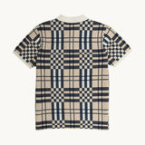 CHECK KNIT POLO