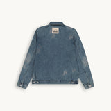 CROWN EMBROIDERY TRUCKER JACKET