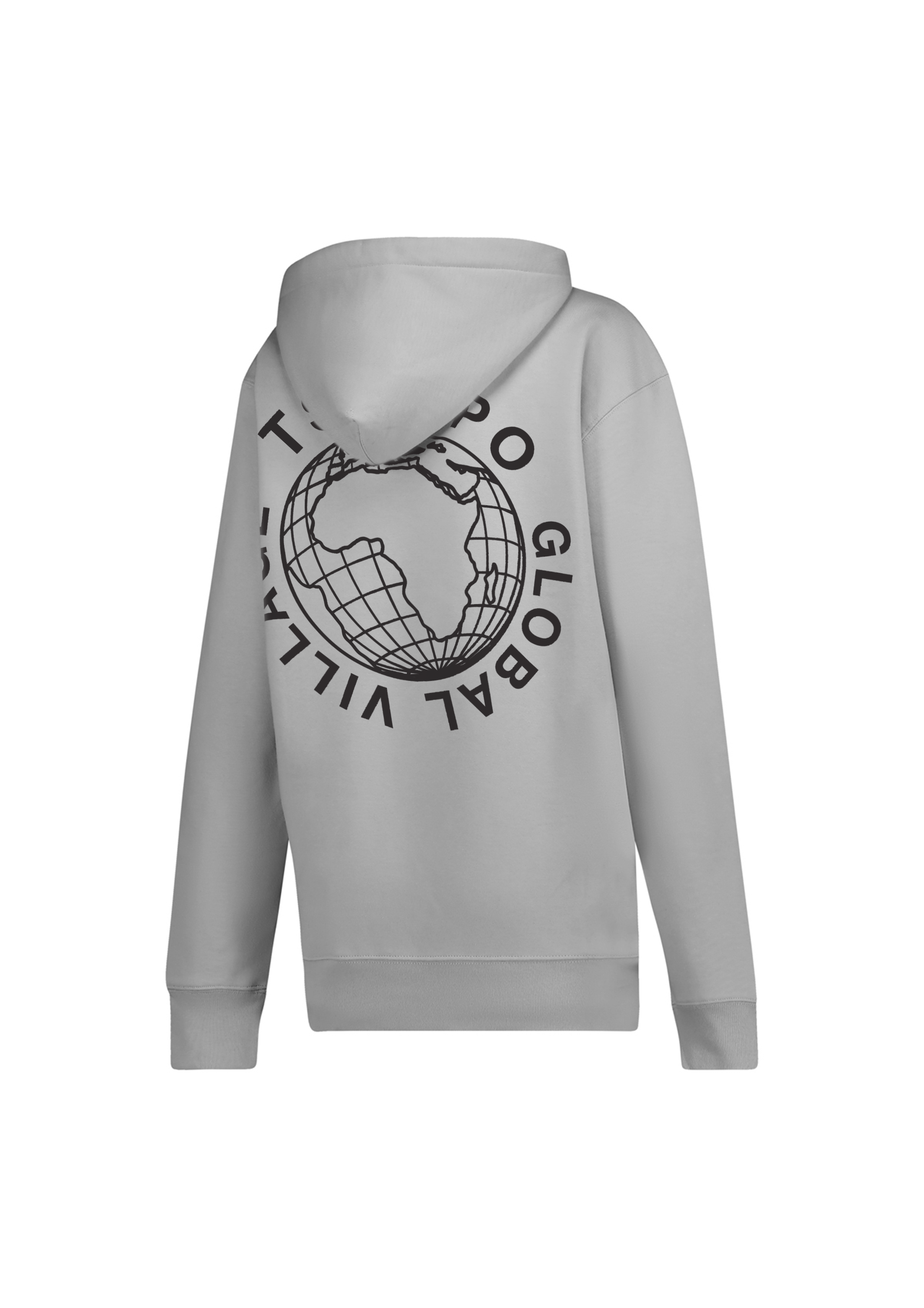 TSHEPO GLOBAL VILLAGE HEAVYWEIGHT HOODIE, GREY 2 | TSHEPO