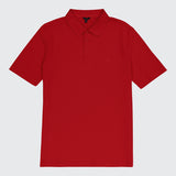 TSHEPO, REGULAR FIT POLO, RED