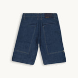 LIGHT WASH JORTS