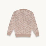 MONOGRAM JERSEY KNIT BEIGE