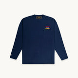 POCKET FLAG, OVERSIZED CREWNECK