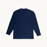 POCKET FLAG, OVERSIZED CREWNECK