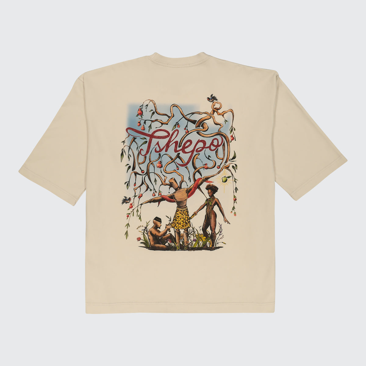CREATION, OVERSIZED T-SHIRT, OATMEAL
