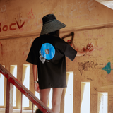 OVI VINYL T-SHIRT BLACK