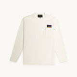 POCKET FLAG, OVERSIZED CREWNECK