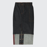 SS24 ATELIER SKIRT, INDIGO