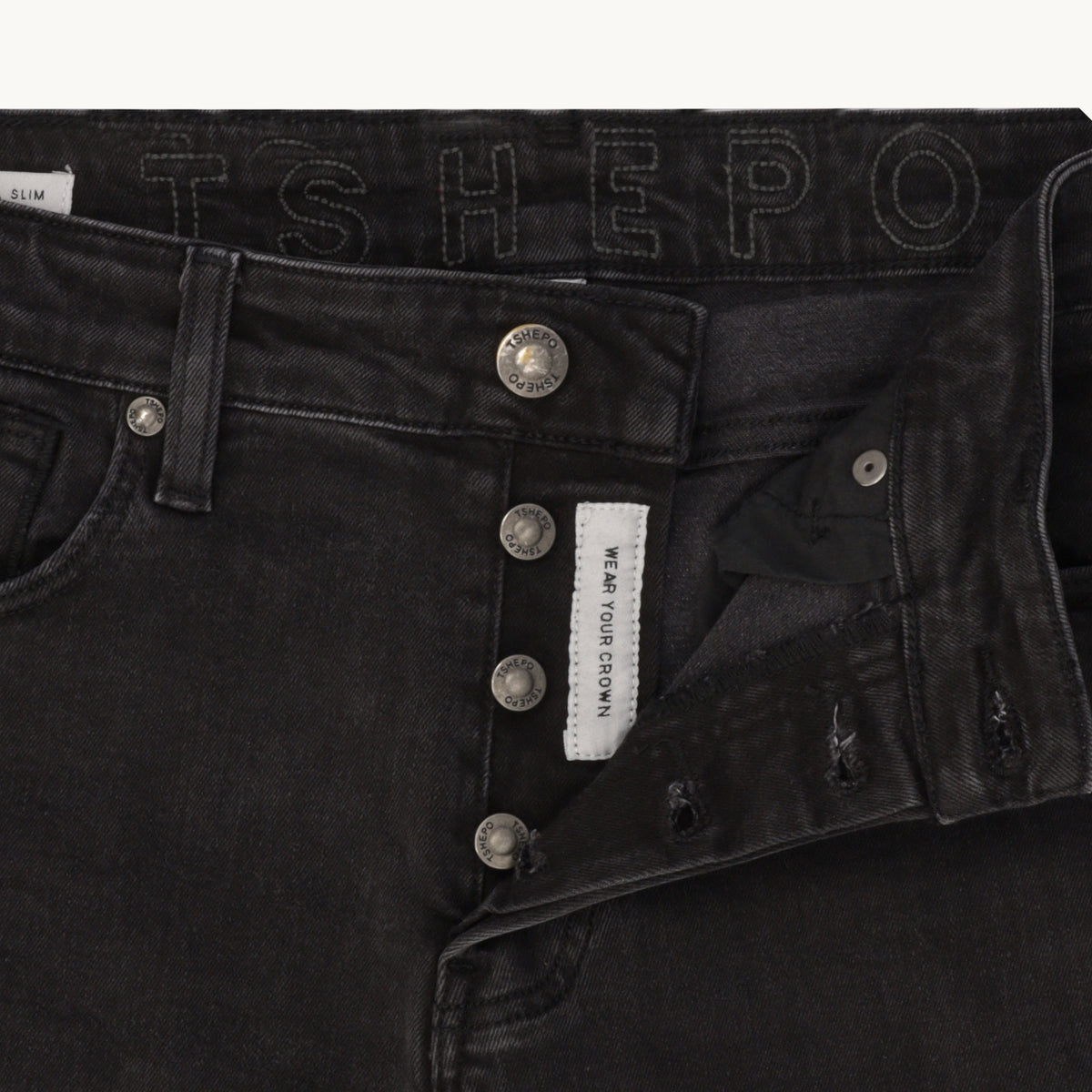 N1 VINTAGE BLACK JEANS