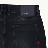 LADIES SKINNY ROYAL TAKALANI JEANS, BLUE BLACK