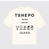 TSHEPO SELF-CARE, OVERSIZED T-SHIRT, WHITE